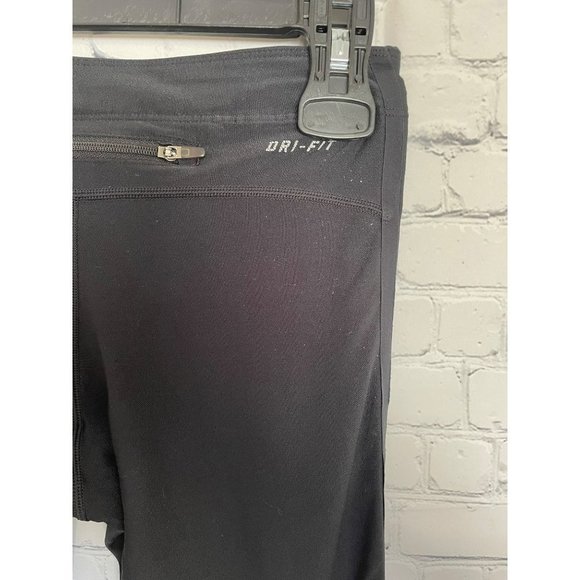Nike Running Leggings Womens X-Small Black Dri Fit Tech Tight Bottoms Athletic - Picture 9 of 11